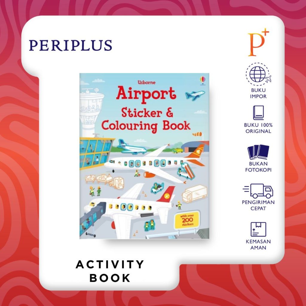 9781474937184 Airport Sticker Colouring Book