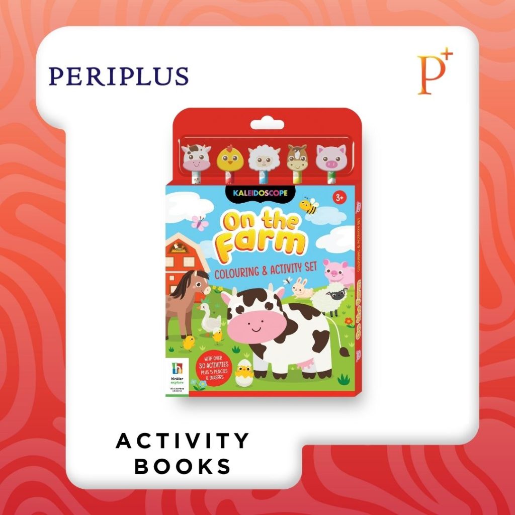 9781488963414 On the Farm Col & Activity Set