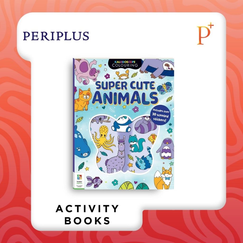 9781488973321 Kaleidoscope Super Cute Sticker Coloring Book
