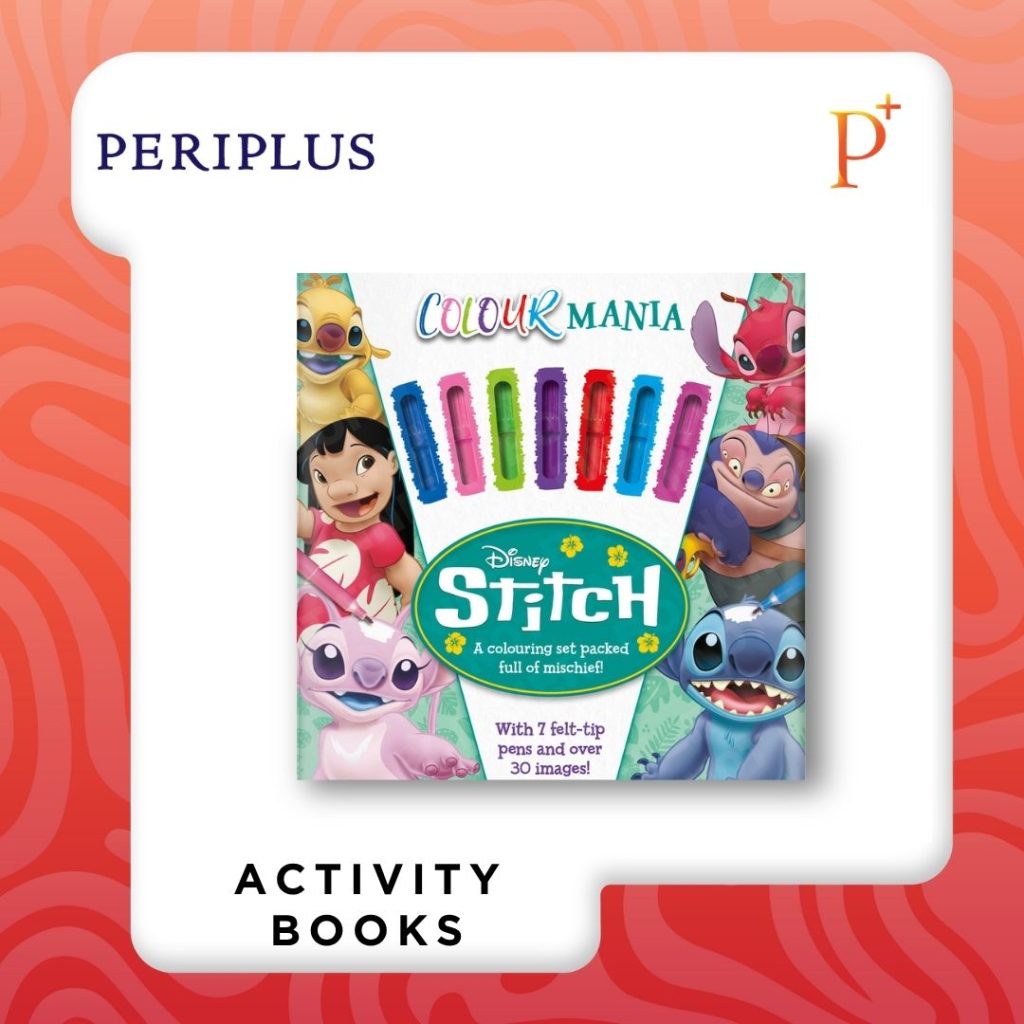 9781836500360 Disney_ Colourmania Stitch
