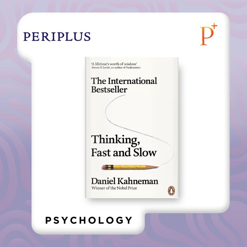 Rekomendasi Buku tentang Logika, Komunikasi, dan Pengambilan Keputusan 9780141033570 Thinking, Fast and Slow