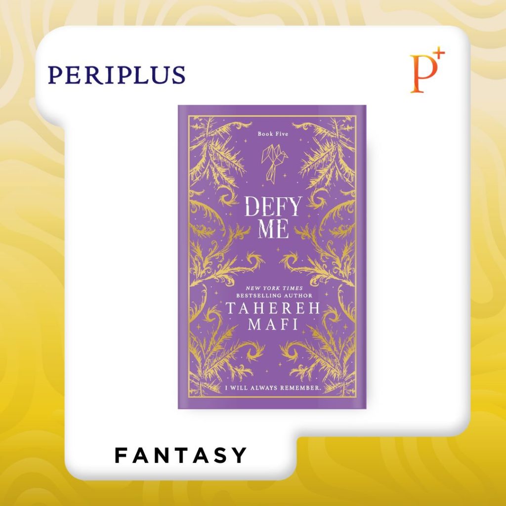 9780008731366 Mafi-Defy Me by Tahereh Mafi - Book 5 of Hexalogy Shatter Me Series - Special Edition