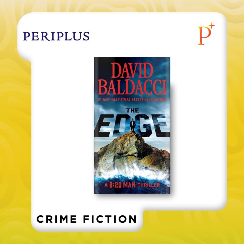 9781538719909 The Edge by David Baldacci - Book 2 of Trilogy 6_20 Man