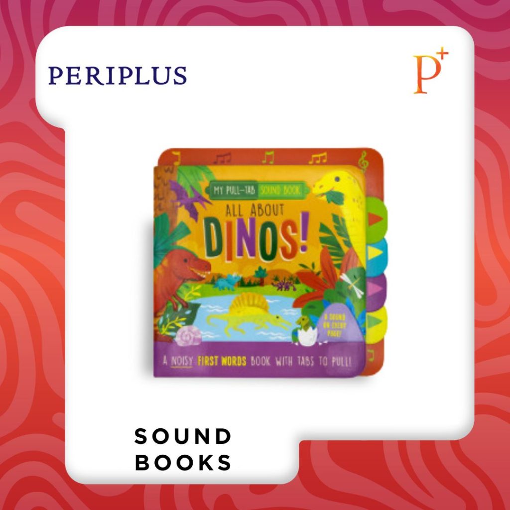 9781835095201 Pull-Tab Sound - Dinosaurs