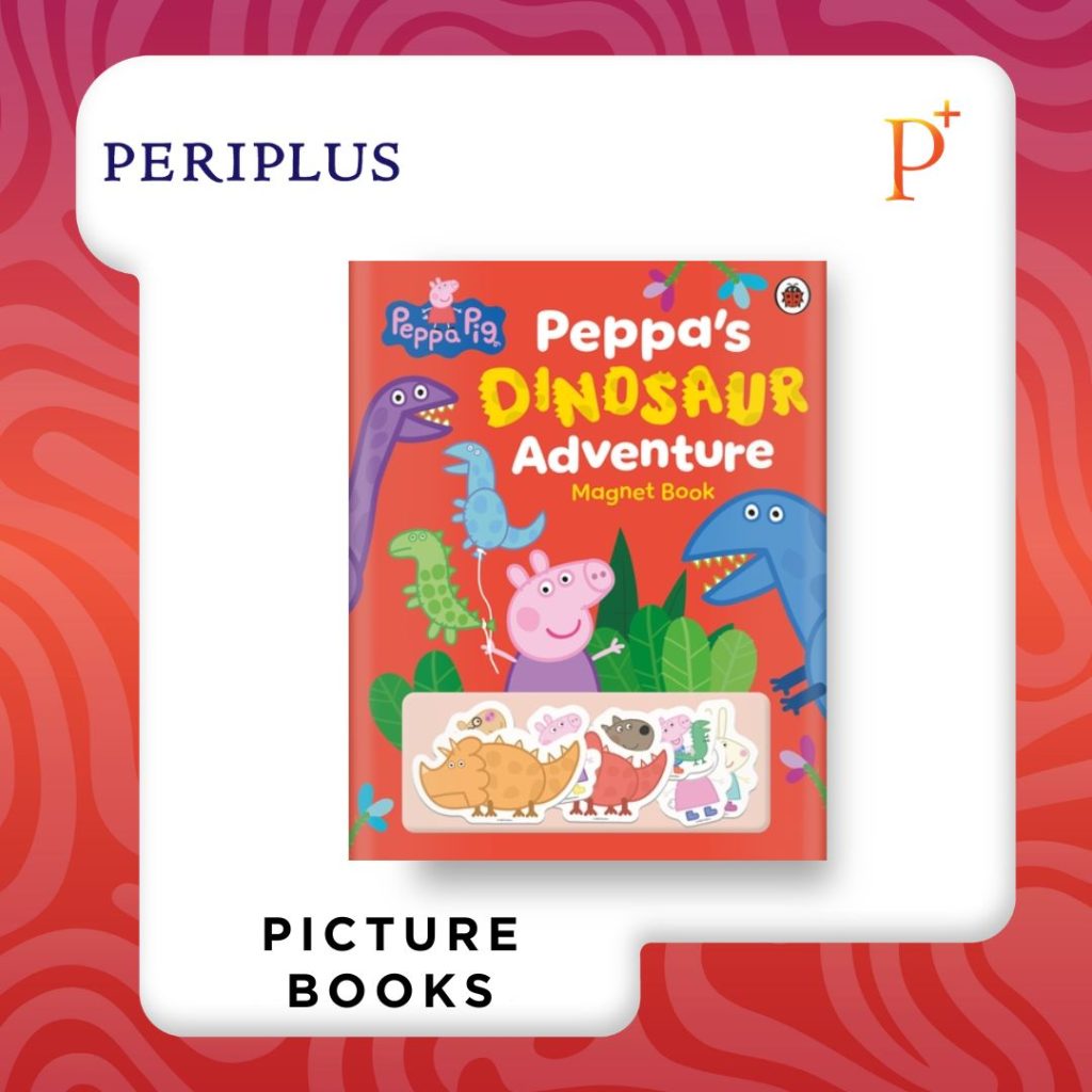 9780241723425 Peppa Pig_ Peppa's Dinosaur Adventure_ Magnet Book