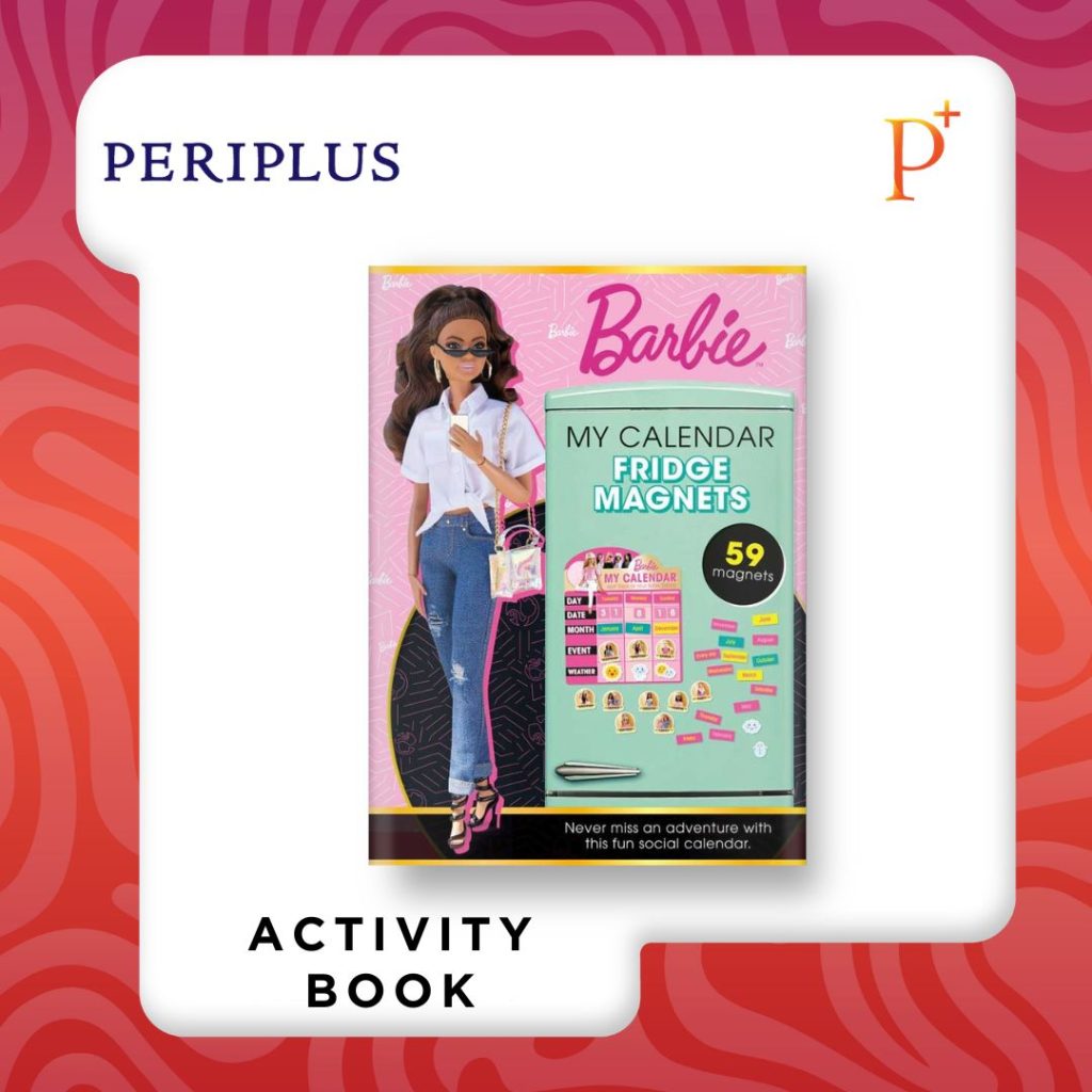 9781788246224 Barbie My Calendar Fridge Magnets