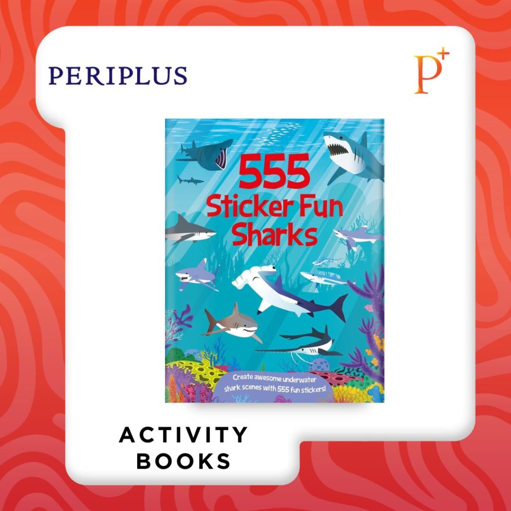 9781835552650 555 Sticker Sharks