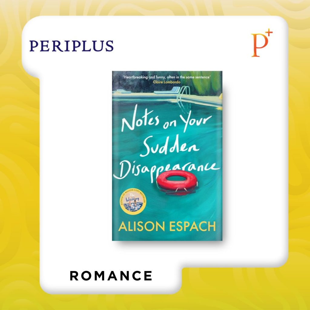 9781399635479 Notes on Your Sudden Disappearance by Alison Espach