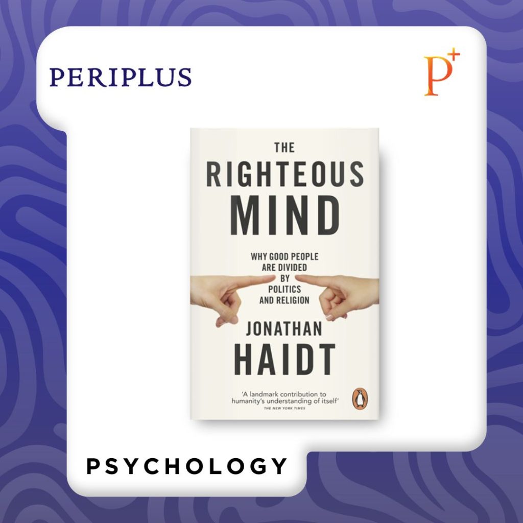 9780141039169 Righteous Mind_ Why Good People are Divided by Politics and Religion