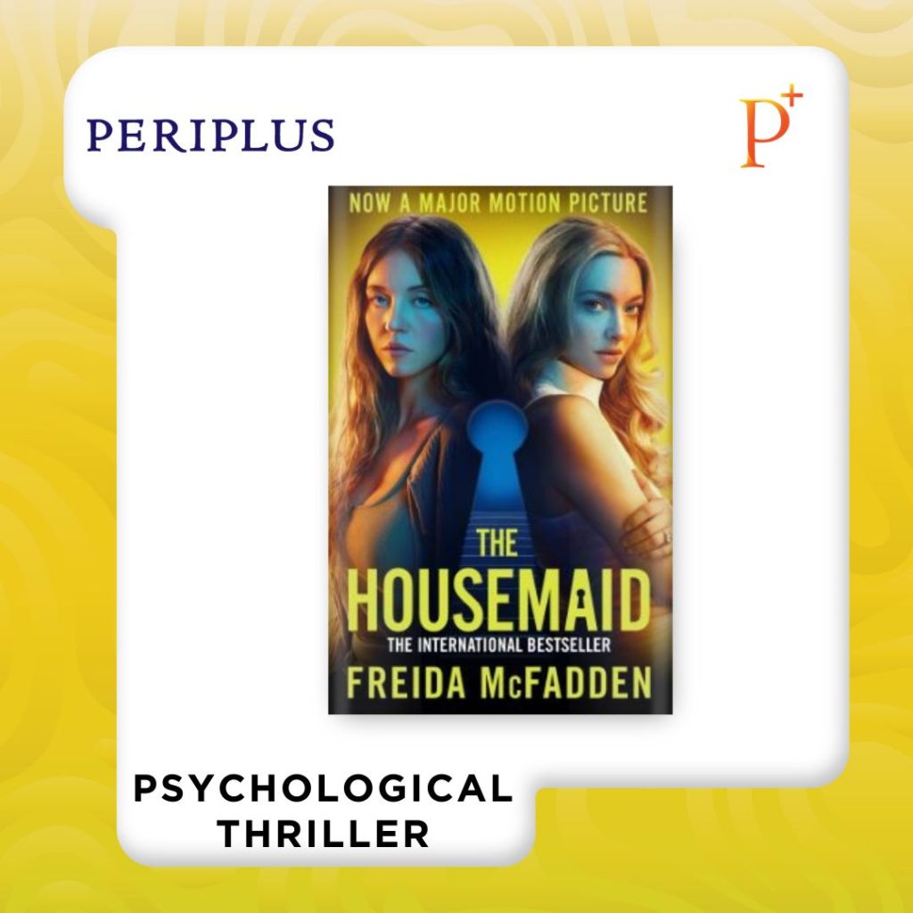 novel terbaru 9781538780015 Housemaid by Freida McFadden - Book 1 of Trilogy Series The Housemaid - Mass Market Edition