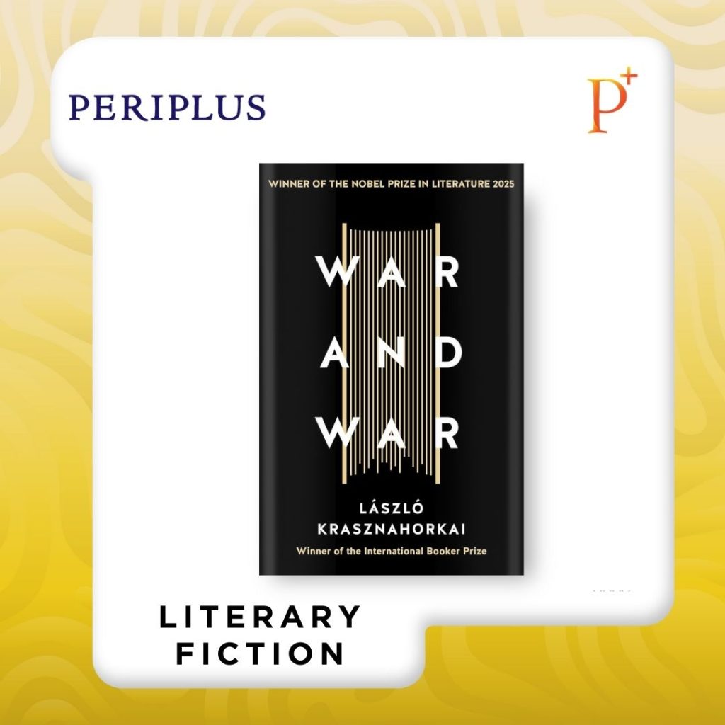 9781781256237 War and War by László Krasznahorkai – Winner of the 2025 Nobel Prize