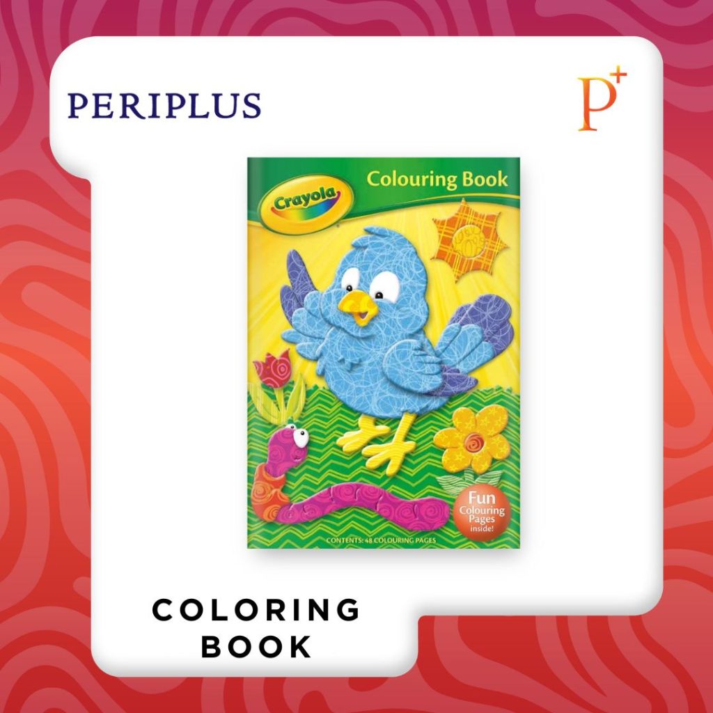 9780857269058 Crayola Colouring Book BIRD