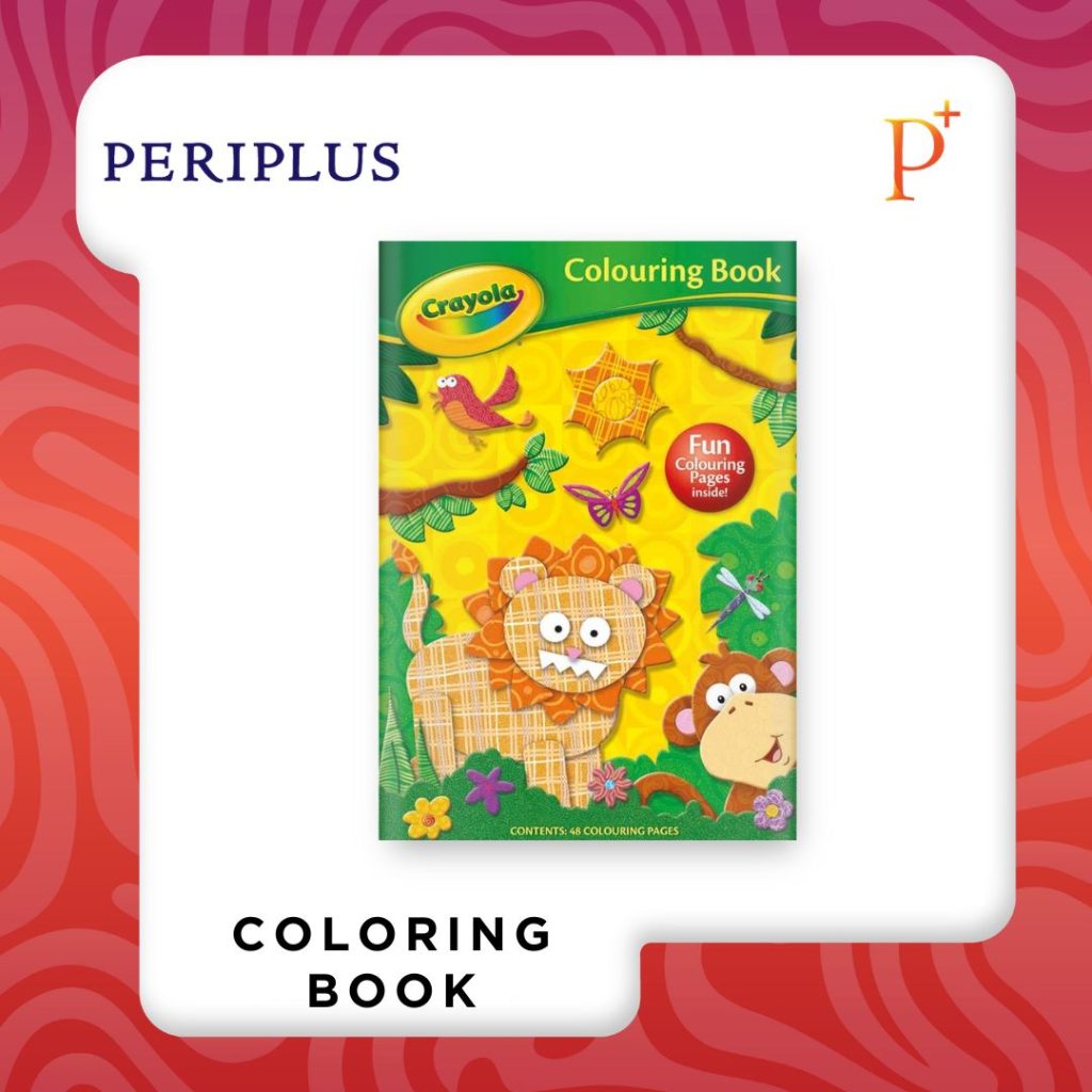 9780857269683 Crayola Colouring Book LION