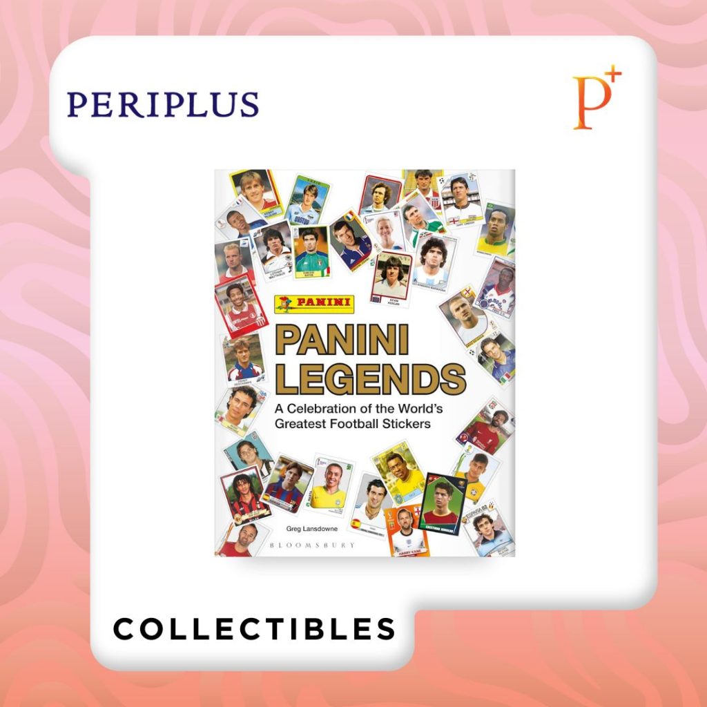 9781399412339 Panini Legends_ A Celebration of the World's Greatest Football Stickers