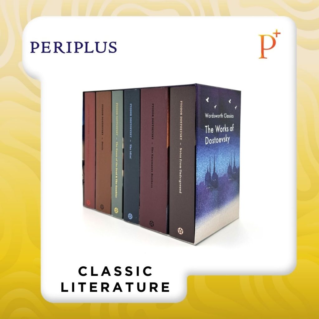 9781840228663 The Works of Dostoevsky by Fyodor Dostoevsky — Wordsworth Box Sets