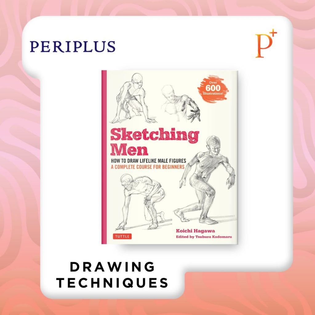 9784805316023 Sketching Men_ How to Draw Lifelike Male Figures, A Complete Course for Beginners
