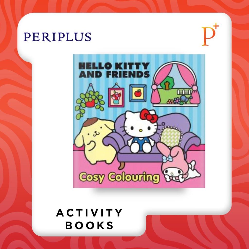 9780655243823 Hello Kitty and Friends - Cosy Colouring Book