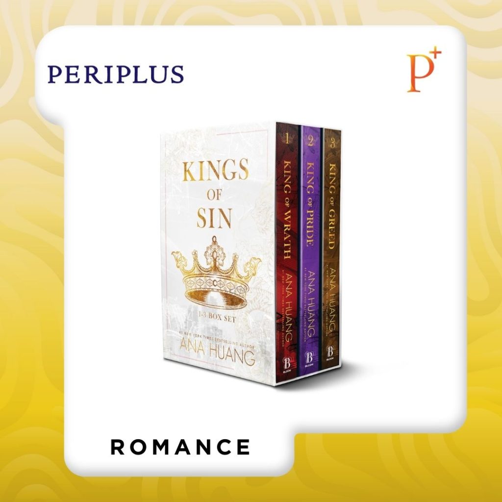 9781464275371 Kings of Sin Series Boxed Set by Ana Huang — King of Wrath, King of Pride and King of Greed
