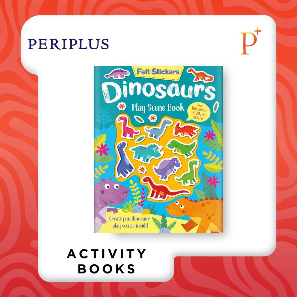 9781789585278 Felt Stickers Dinosaurs