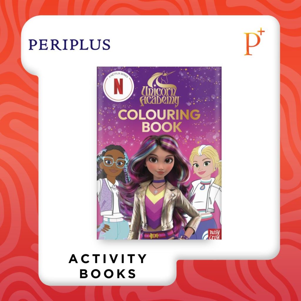 9781805135692 Unicorn Academy_ Colouring Book