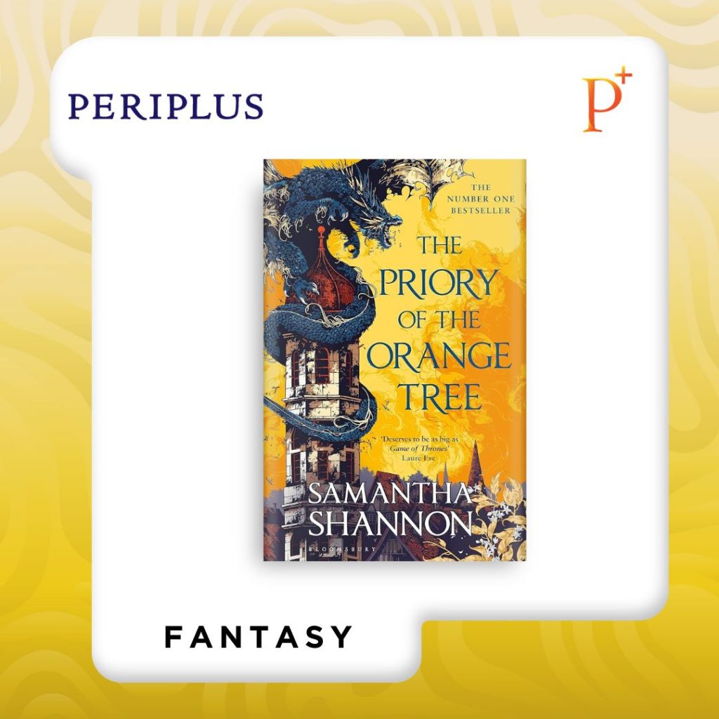 9781526648716 The Priory of the Orange Tree by Samantha Shannon — Book 1 of Trilogy The Roots of Chaos — Best Books of the Year 2019