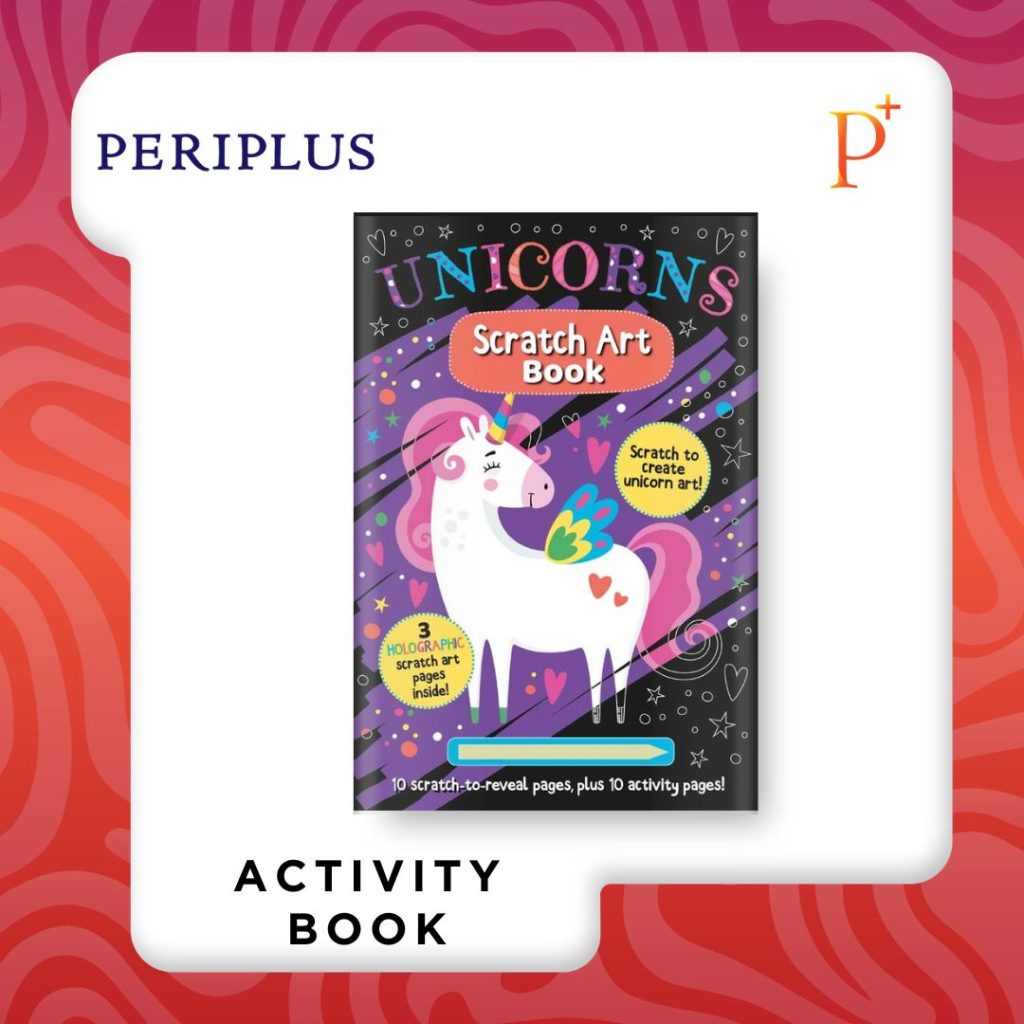 9781788247313 Unicorns Scratch Art Book