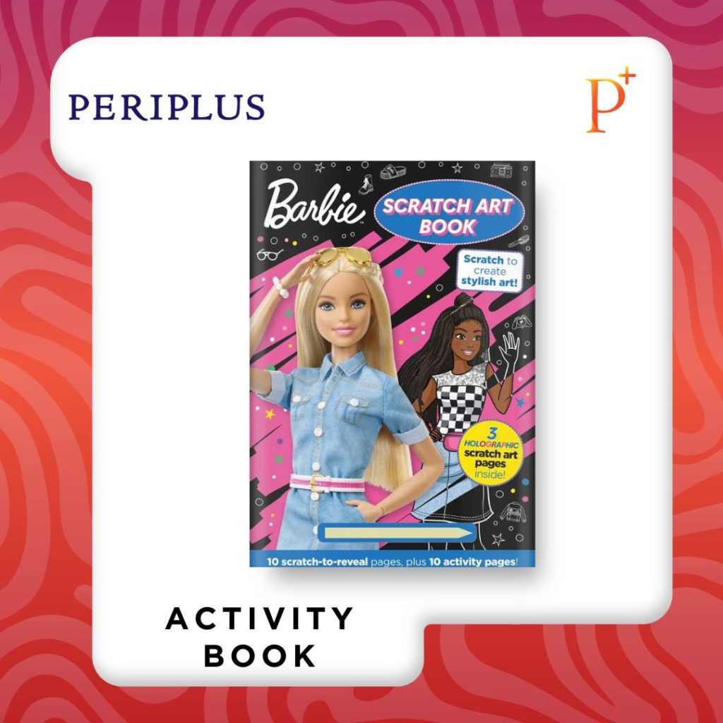 9781788247481 Barbie Scratch Art Book