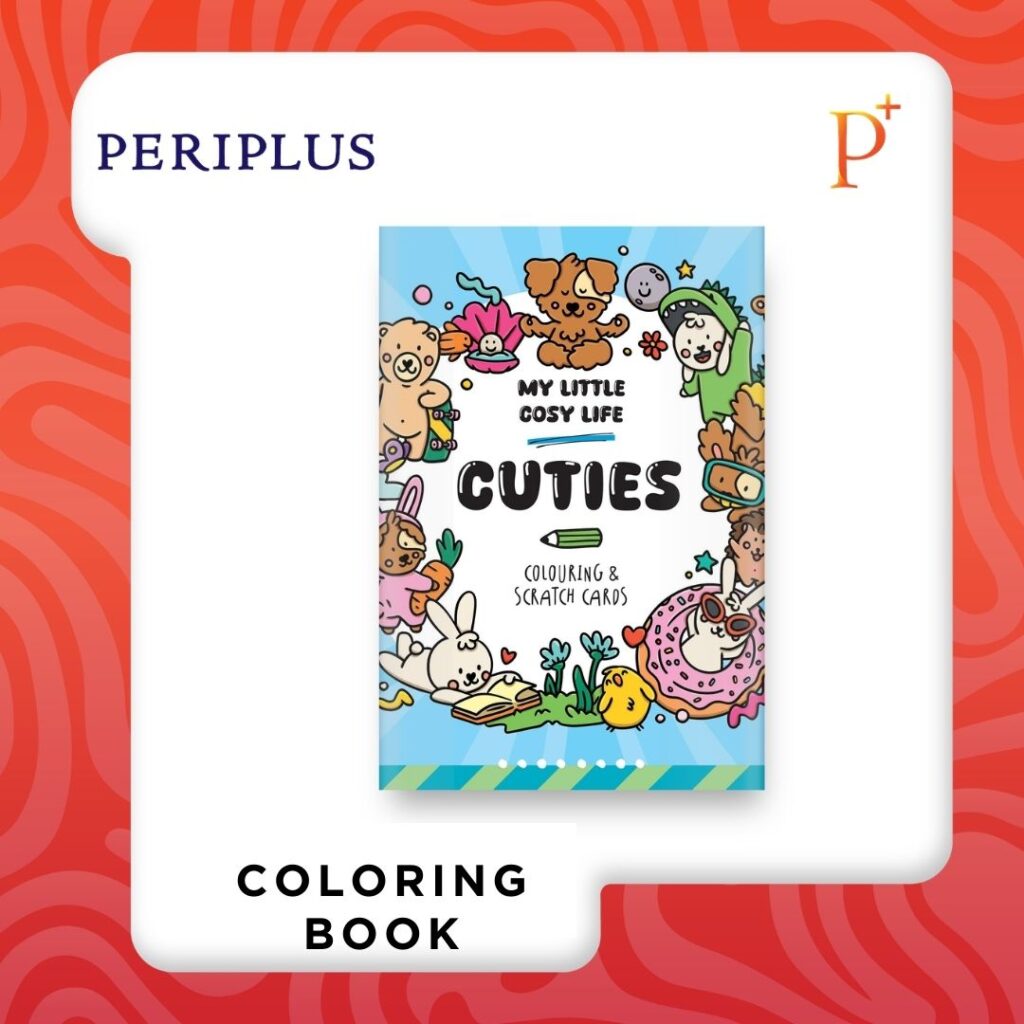 9781835555002 My Little Cosy Life Cuties Colouring & Scratch Car