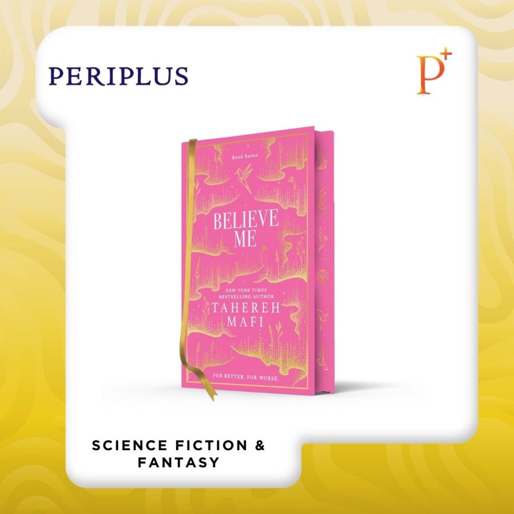 9780008774431 Believe Me by Tahereh Mafi Shatter Me Novella — Collector Edition