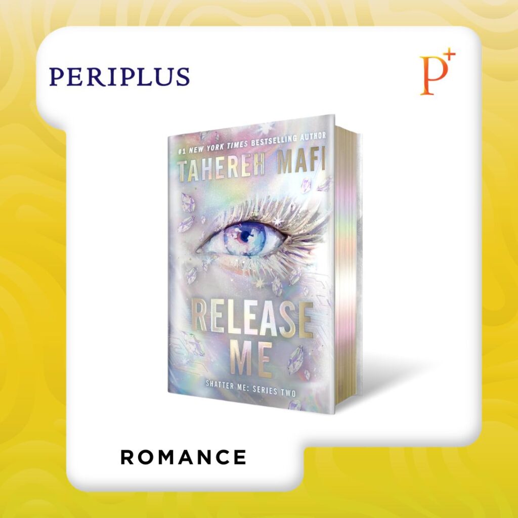 9780063480339 Release Me by Tahereh Mafi — Book 2 of Duology The Shatter Me Series_ The New Republic — Deluxe Edition Spray Edges