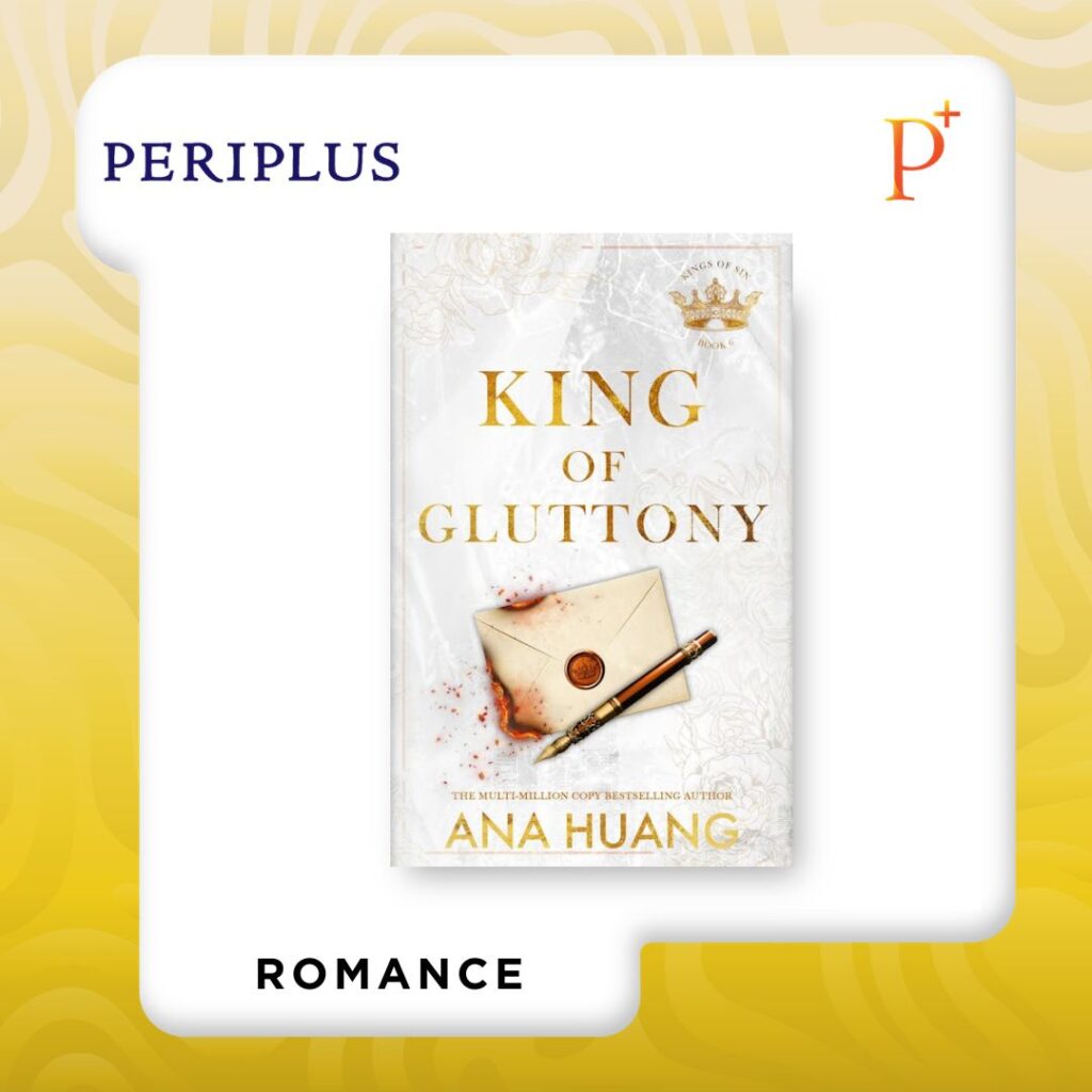 9780349436418 King of Gluttony by Ana Huang — Book 6 of Heptalogy Kings of Sin Series