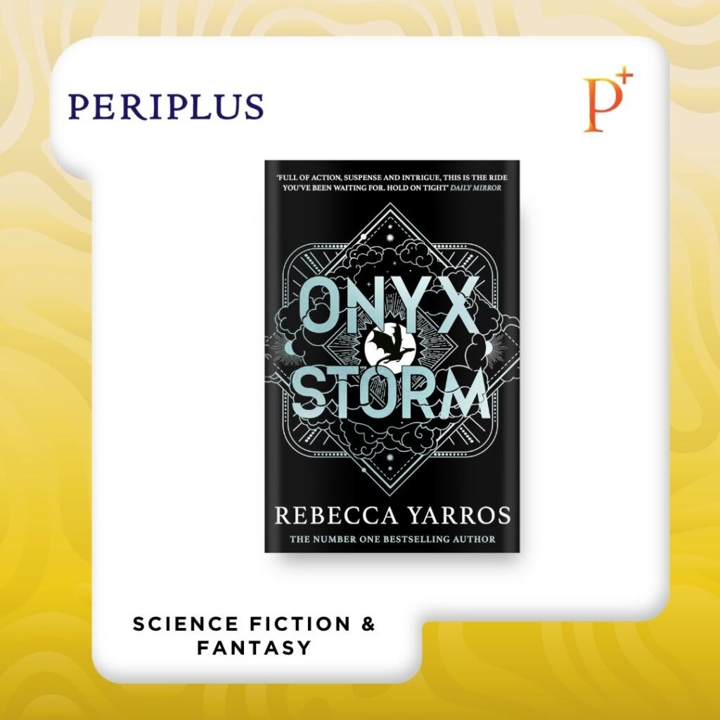 9780349437095 Onyx Storm by Rebecca Yarros — Book 3 of Trilogy The Empyrean — UK