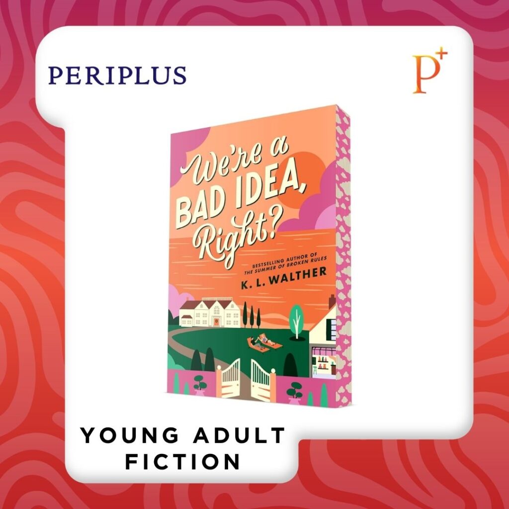 9780593904794 We're a Bad Idea, Right_ by K. L. Walther — Deluxe Edition Spray Edges