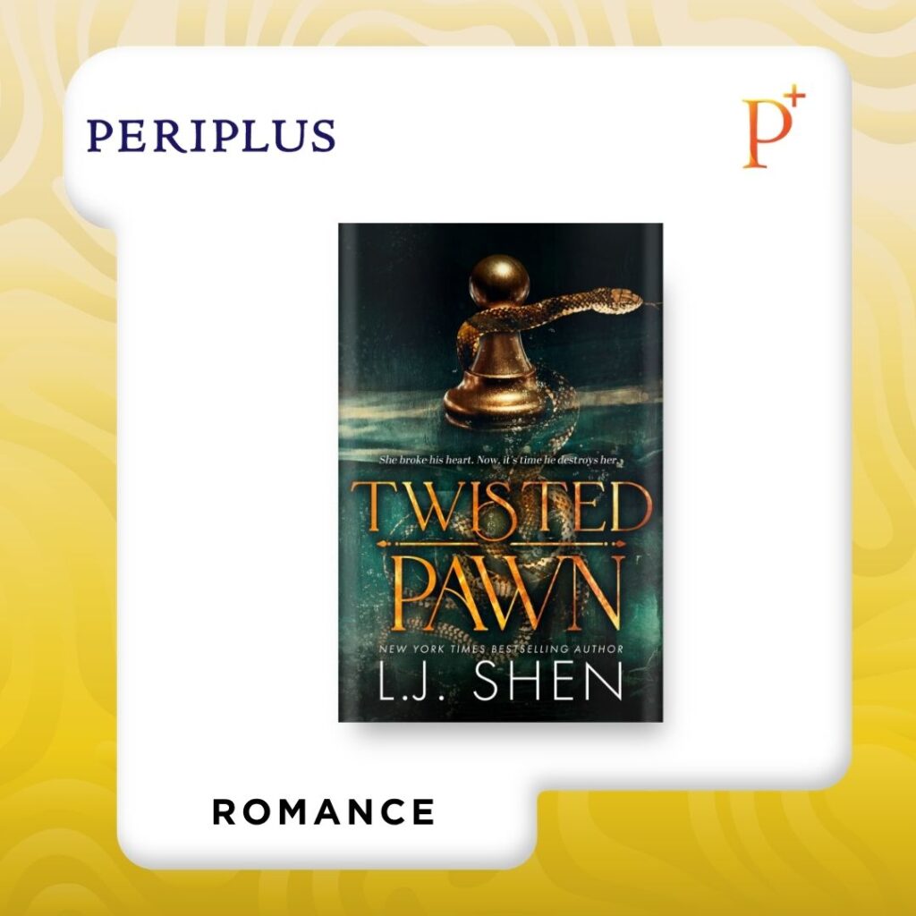 9781399752534 Twisted Pawn by L.J. Shen — Book 2 of Tetralogy Society of Villains