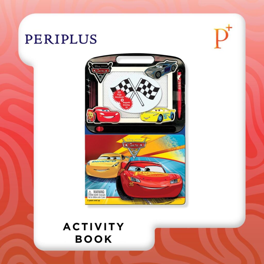 9782764334010 Disney Cars Read & Doodle