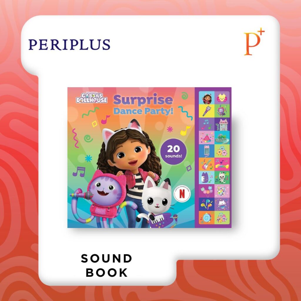 9798384603443 20-Button Sound Book Gabby's Dollhouse
