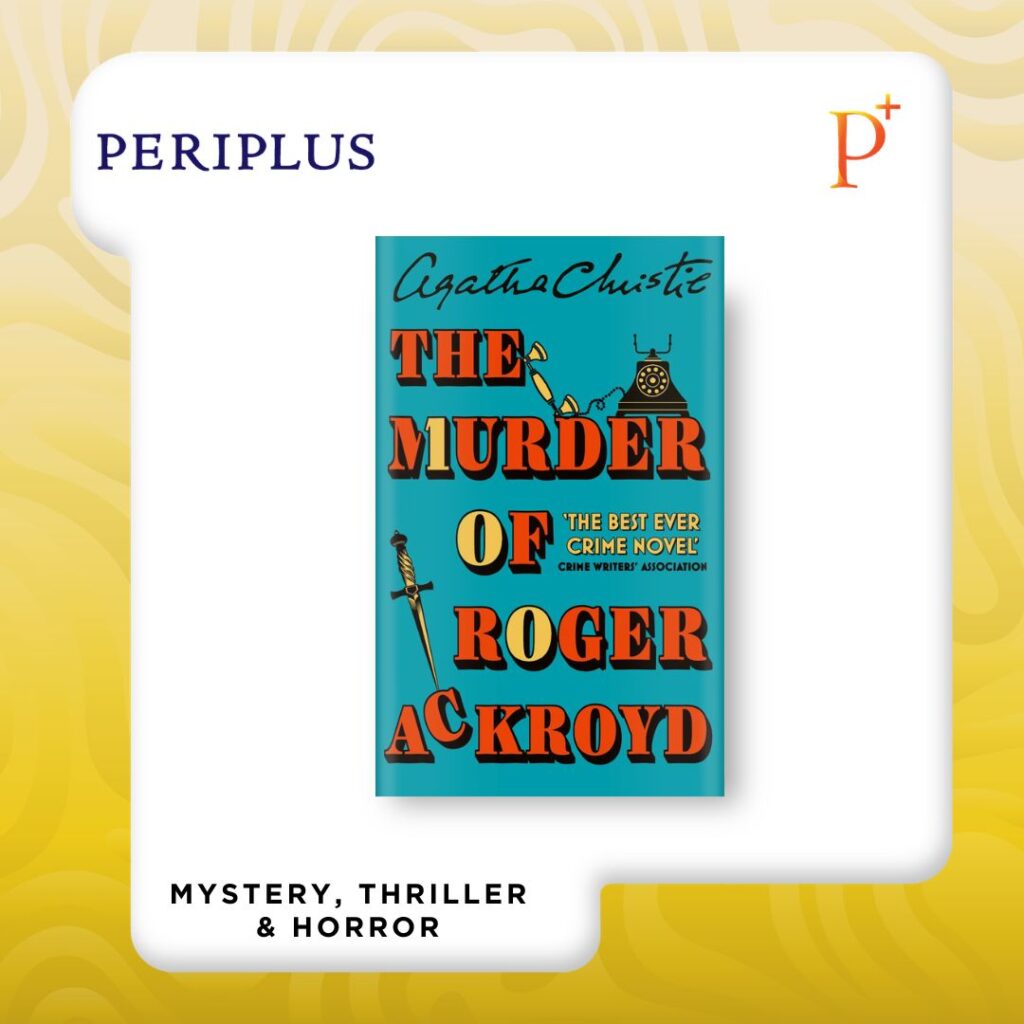 9780008804671 The Murder of Roger Ackroyd_ 100th Anniversary Edition by Agatha Christie