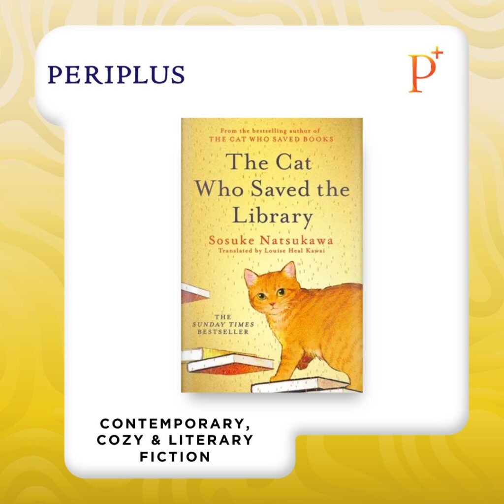9781035050611 Cat Who Saved the Library by Sosuke Natsukawa