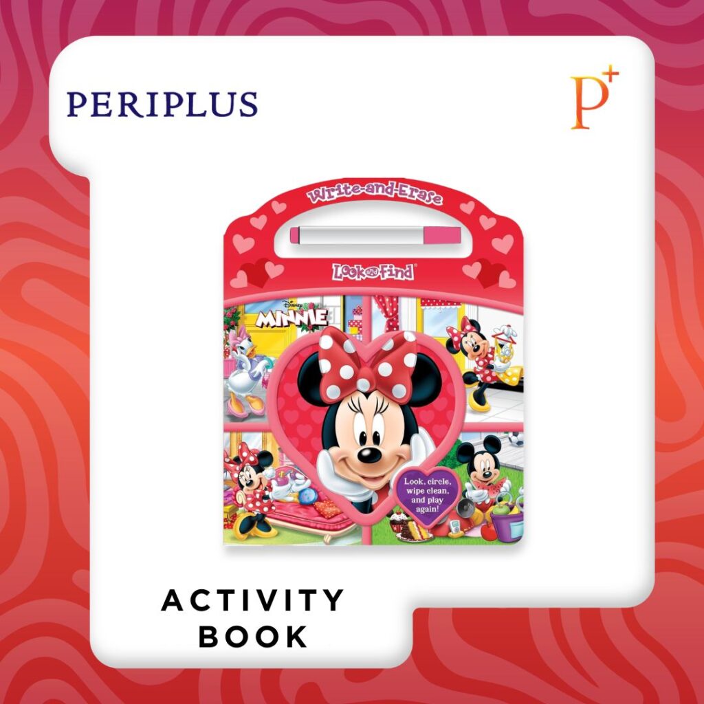 9798384604136 Little Write & Erase Look and Find Disney Minnie