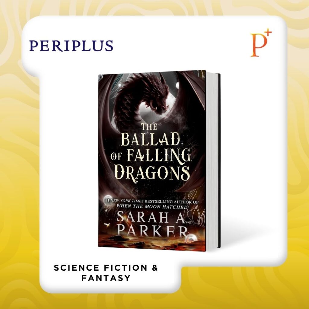 9780063449725 Ballad of Falling Dragons by Sarah A. Parker — Book 2 of Duology Moonfall Series