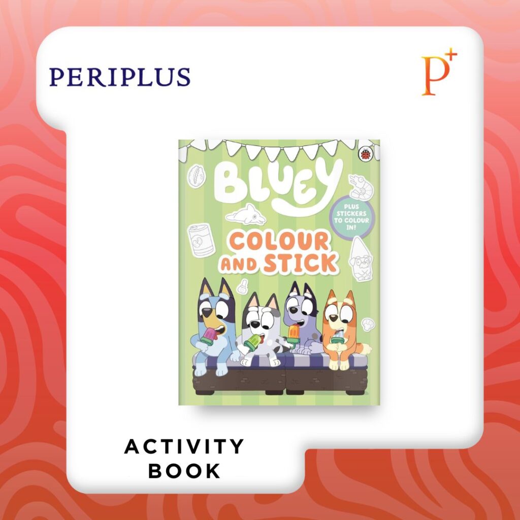 9780241780343 Bluey_ Colour and Stick