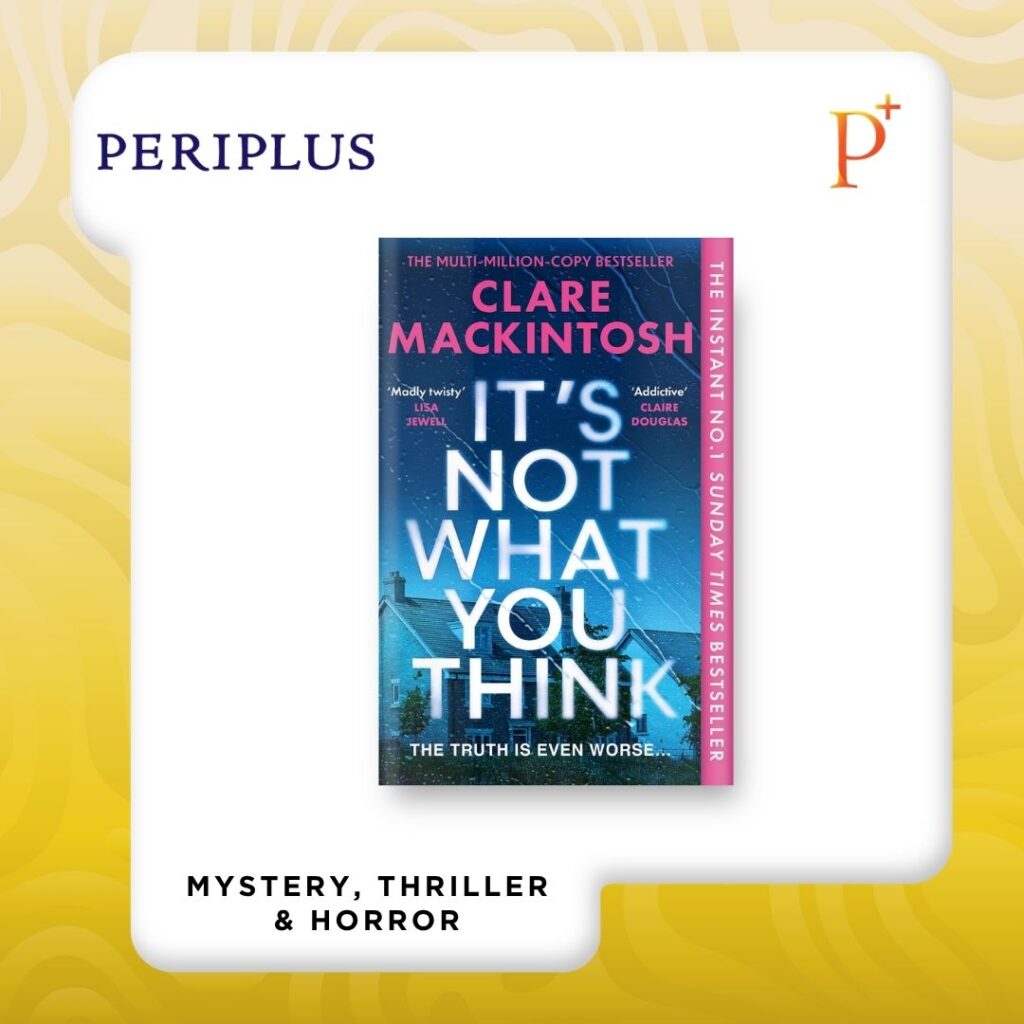 9780008742621 It's Not What You Think by Clare Mackintosh