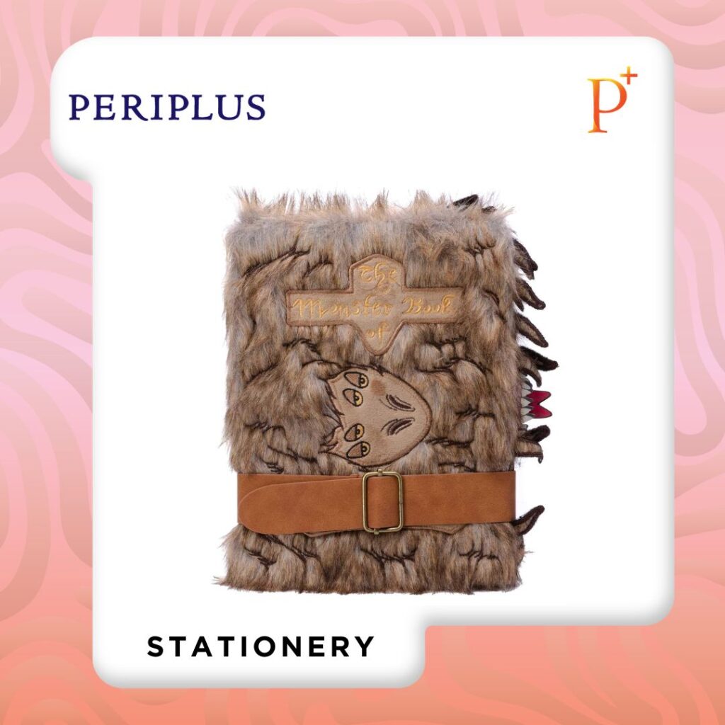 9798886633856 Harry Potter Book of Monsters Plush Journal