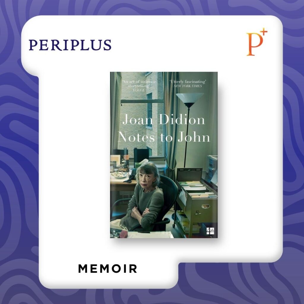 9780008767280 Notes to John by Joan Didion