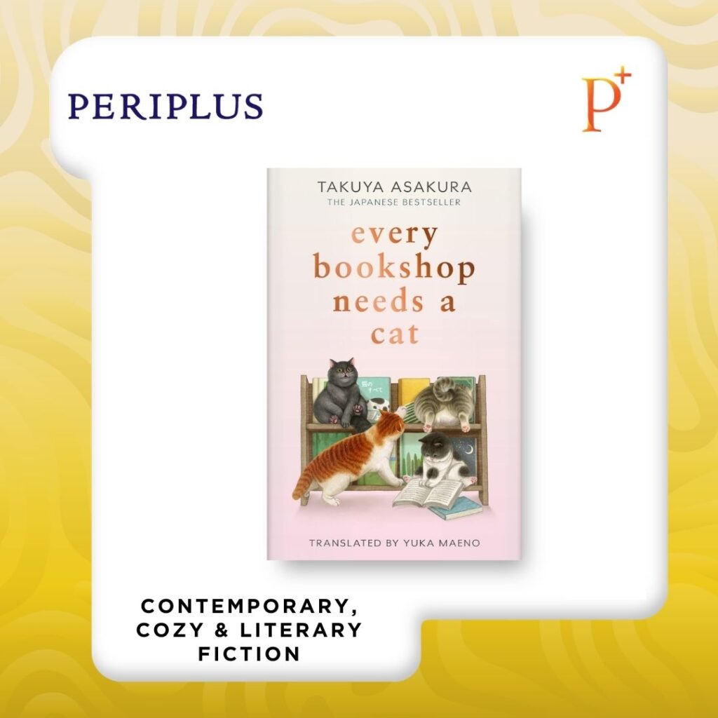 9780008810344 Every Bookshop Needs a Cat by Takuya Asakura