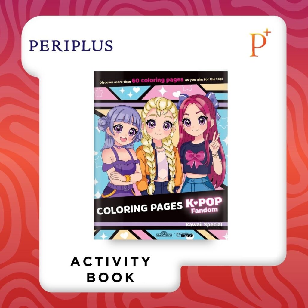 9781427888648 K-Pop Fandom Coloring Pages_ Kawaii Special