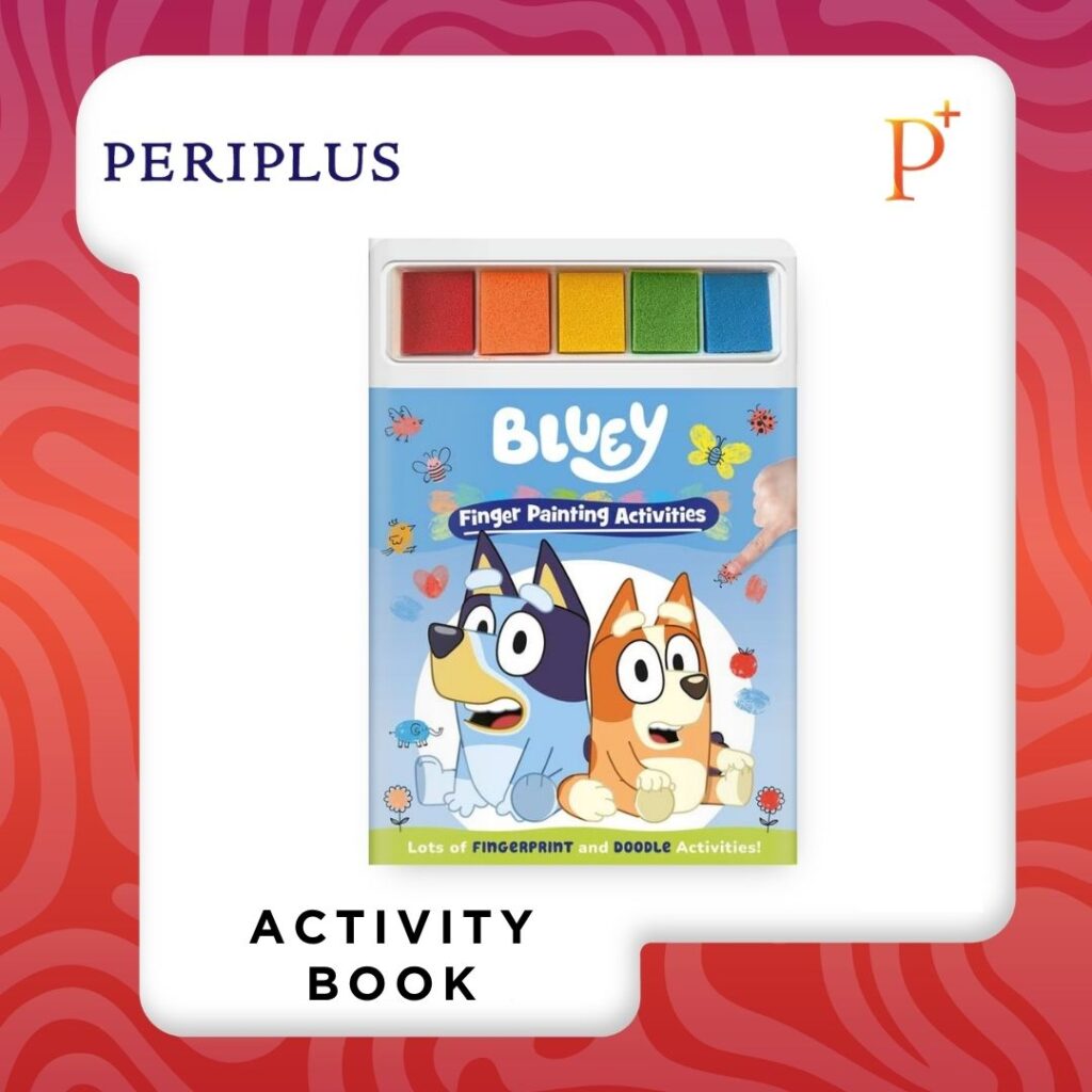 9781788247429 Bluey Finger Painting Book