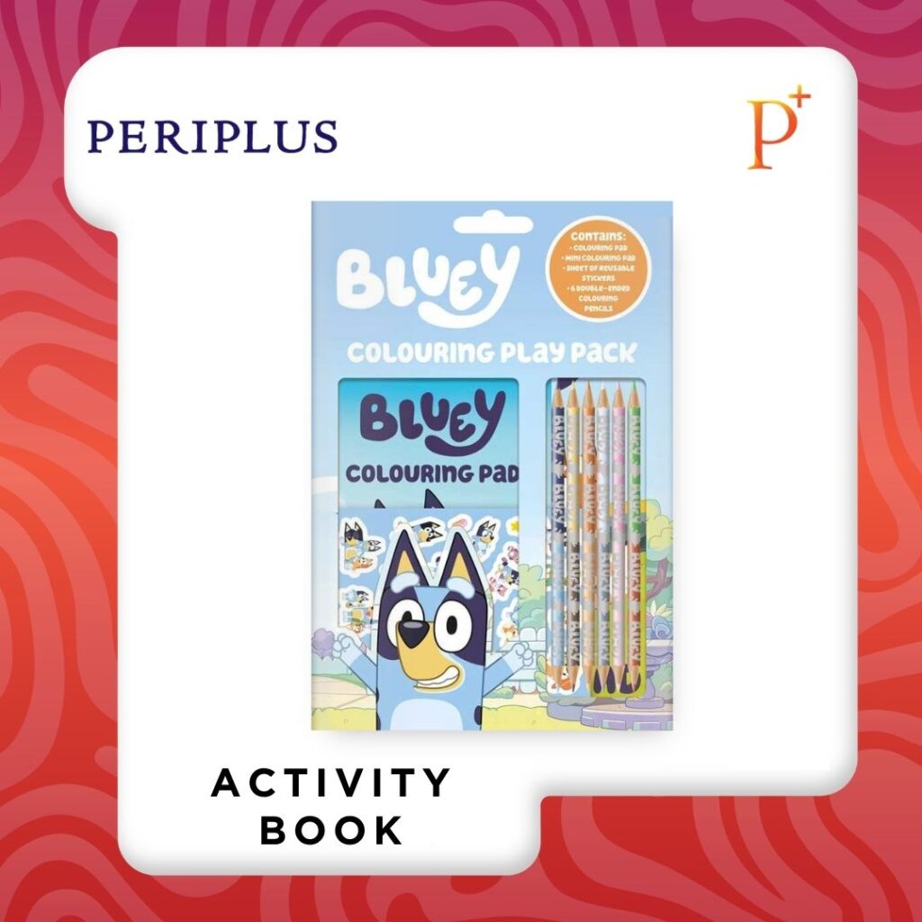 9781788249447 Bluey Colouring Play Pack