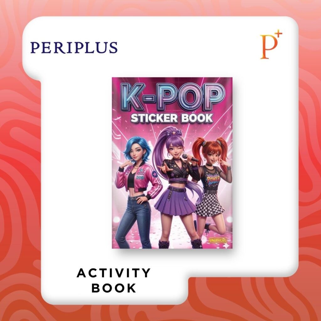 9781807360467 K-POP Sticker Book Unofficial