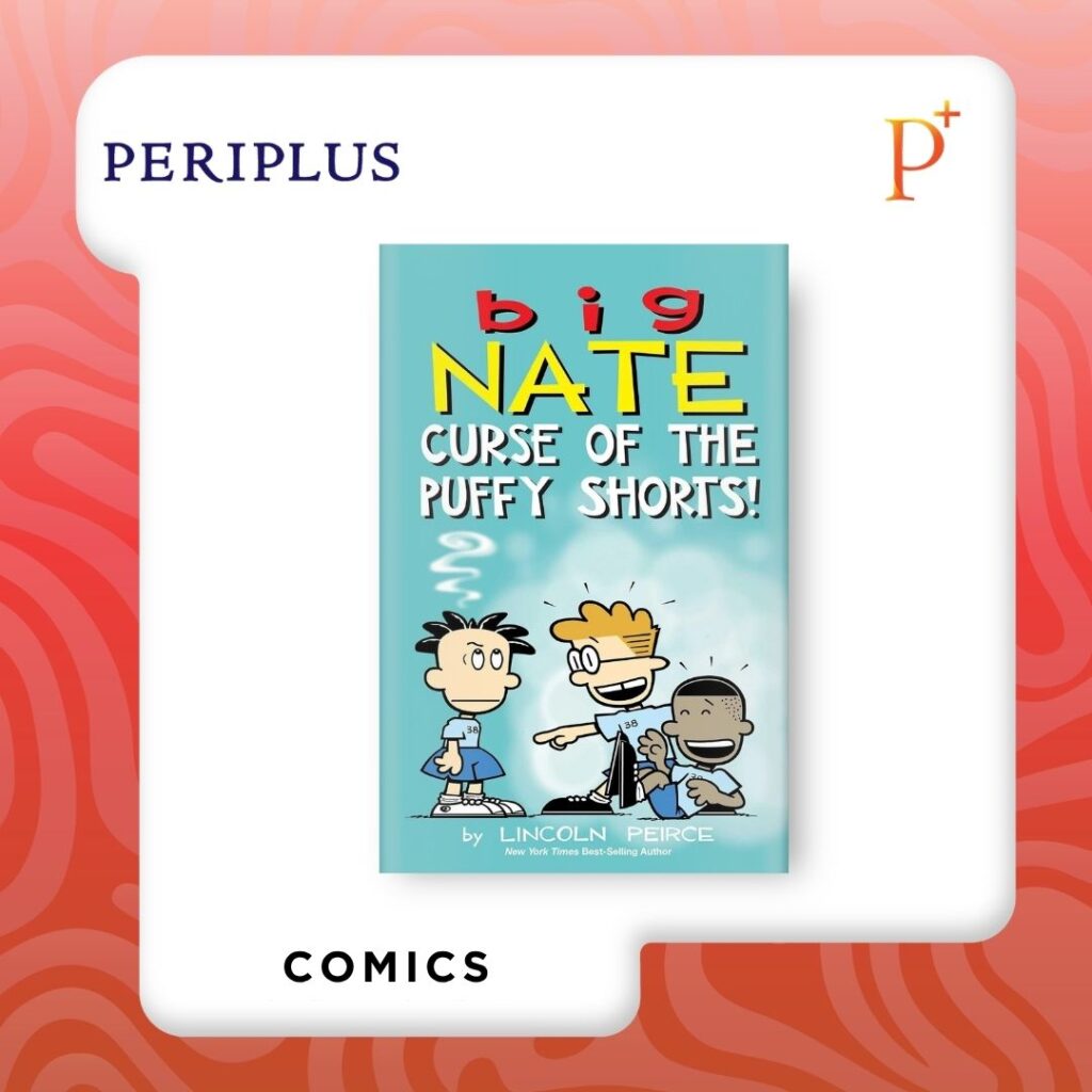 9798881602437 Big Nate_ Curse Puffy Shorts